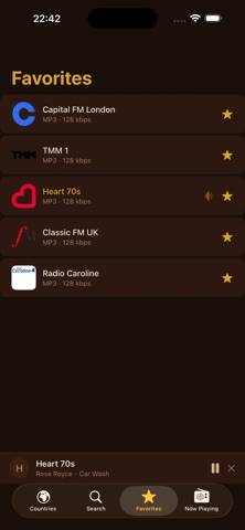 DABplus Live: Radio Internet Capture d'écran de l'application