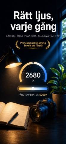 Light Meter Pro - Luxmätare