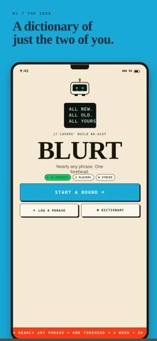 Blurt - Newlywed Heads Up