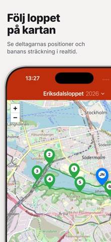 Racetimer Live Results App skärmdump