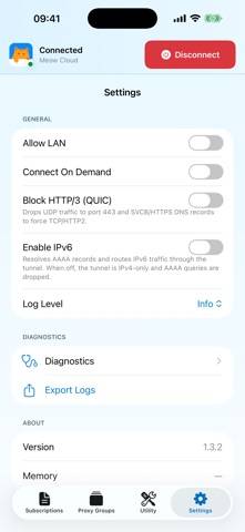 Meow App screenshot