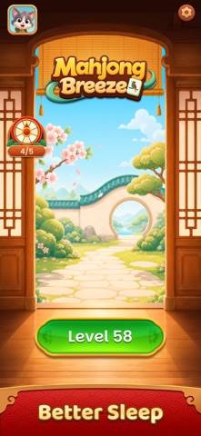 Mahjong Breeze game screenshot