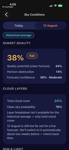Total Solar Eclipse 2026 Capture d'écran de l'application