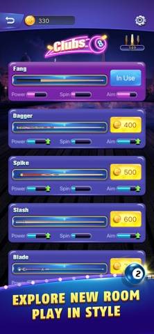 Cozy Cue Hour game screenshot