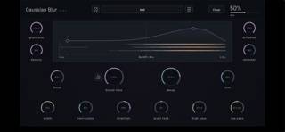 Gaussian Blur - AUv3 Reverb immagine dello schermo