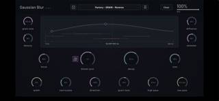 Gaussian Blur - AUv3 Reverb immagine dello schermo