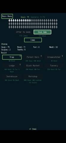 The Curse of Mithril game screenshot