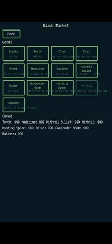 The Curse of Mithril game screenshot