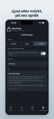 StitchTap App skärmdump