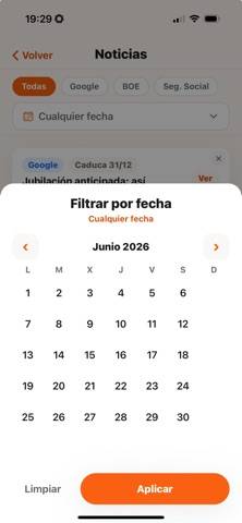 Club Pensión Captura de pantalla de la aplicación