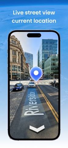 GlobeScope: GPS Map Camera App screenshot