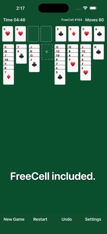 Bay Solitaire game screenshot
