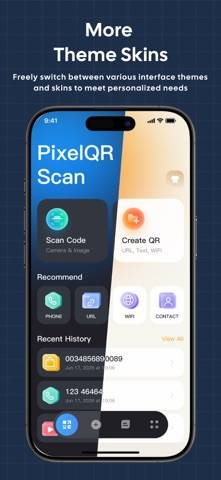 PixelQR Scan Schermata dell'app