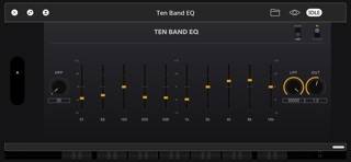 Ten Band EQ immagine dello schermo
