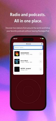 NostalgicPod App screenshot