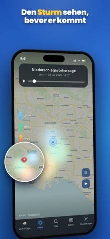 Weather Live Radar Captura de pantalla de la aplicación