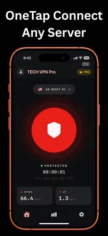 Tech VPN Pro - Protect Privacy Bildschirmfoto