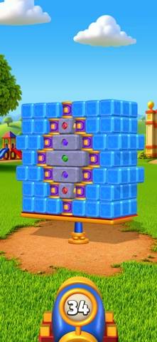 Knock Out : Physics Puzzle Spiel-Screenshot