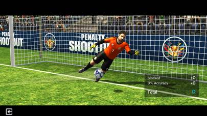 Penalty Shootout World Soccer schermata del gioco