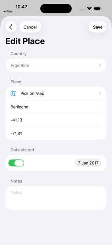 Pin&Spin Schermata dell'app