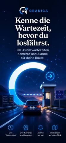 Granica: Live-Wartezeit Grenze immagine dello schermo #1