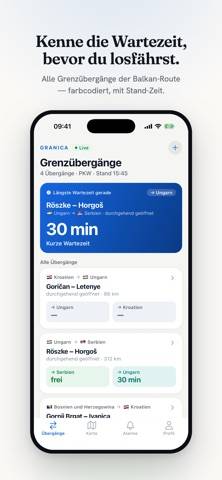 Granica: Live-Wartezeit Grenze immagine dello schermo #2