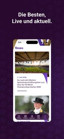 FEI World Championships Aachen App-Screenshot