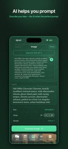 OpenWebUI App screenshot