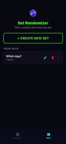 Randomizer App skärmdump