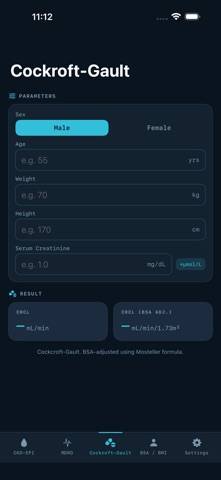 EGFR Lab Schermata dell'app