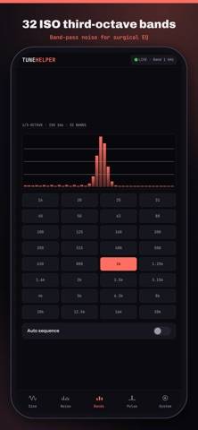 TuneHelper App-Screenshot