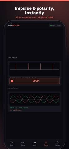 TuneHelper App-Screenshot