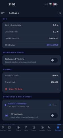 Alpine Quest Nav PRO Capture d'écran de l'application