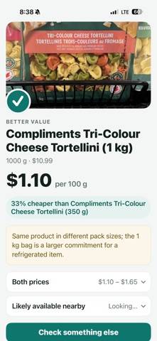 Better Value