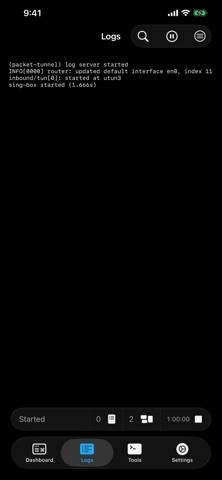 sing-box MT screenshot