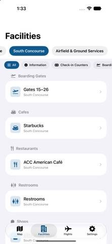 Piedmont Triad GSO Airport App screenshot
