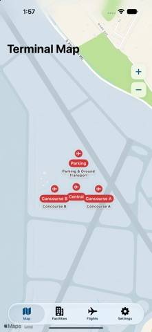 Charleston CHS Airport App screenshot