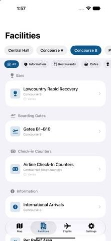 Charleston CHS Airport App screenshot