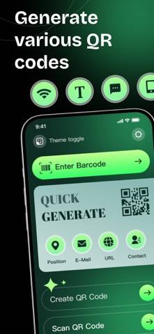 QRScanner App - Scan & Create