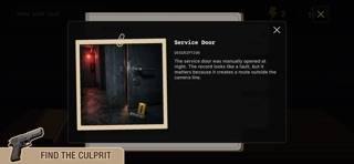 The Suspect schermata del gioco