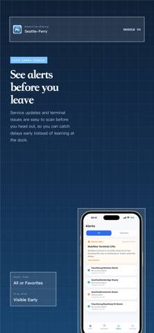 Seattle-Ferry App screenshot