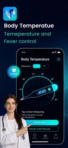 Body Temperature・Fever Checker skärmdump