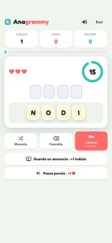 Anagrammy immagine dello schermo