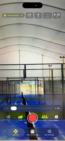 PadelRadar : Analyse Padel IA