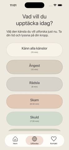 Känn känslorna App skärmdump