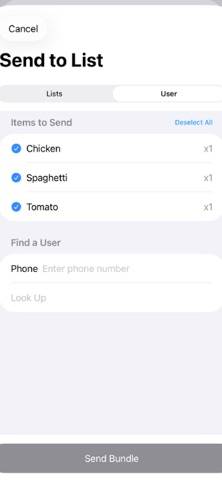 CreateList: Shopping Lists App screenshot