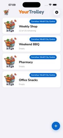 YourTrolley Schermata dell'app