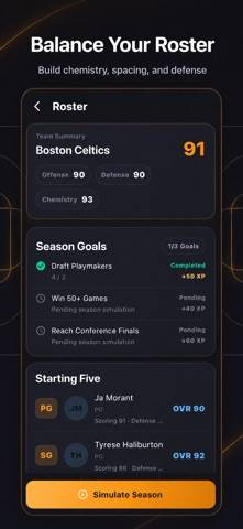 Hoop Draft Manager App screenshot