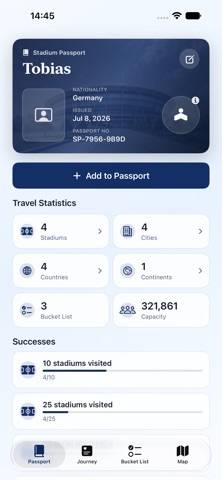 Stapa App-Screenshot