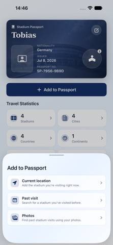 Stapa App-Screenshot